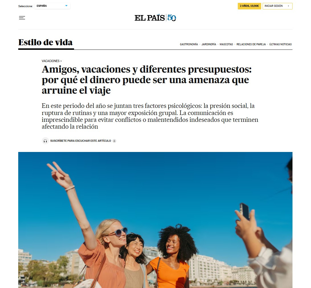 Entrevista Lidia - El País